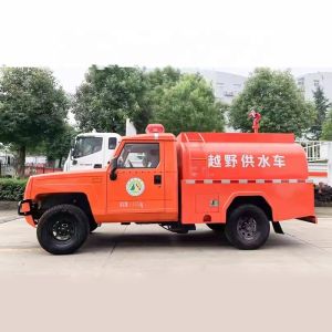 4X2 2000 Liters Cross-country Water Fire Truck