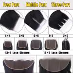 13x4 13x6 Perruque Hd Lace Frontal Naturel Brazilian Human Hair HD Lace Frontal