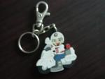 Reusable Logo Printed Custom PVC Keychains For Promotion Gifts