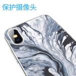 Geometric Marble Phone Case Water Color Light Weight For Iphone XS