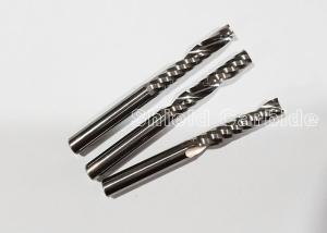 China Micro Grain 2 Flute Carbide End Mill Compression Bits For Slot Milling factory