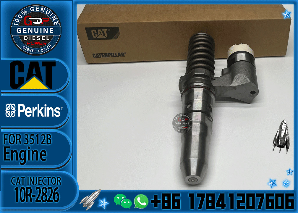 Cat 3152B Engine Injector diesel common Rail Fuel Injector 249-0746 10R-2826 10R-2827 for Caterpillar 3152B