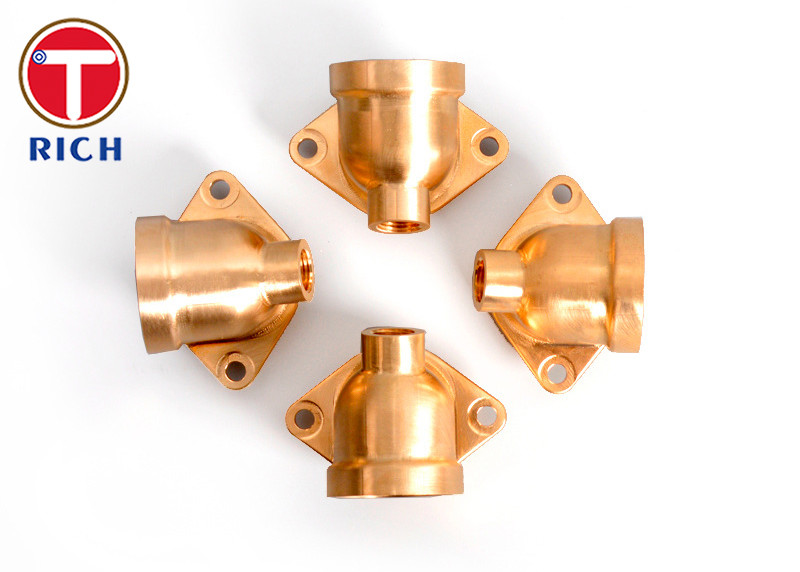 Precision CNC Brass Parts Customizable Product Prototype Model