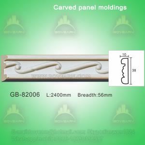 China Ornament home carved panel moulding factory