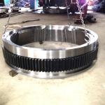 Construction Site Heavy Duty Big Dimension Mill Girth Gear and rotary kiln girth