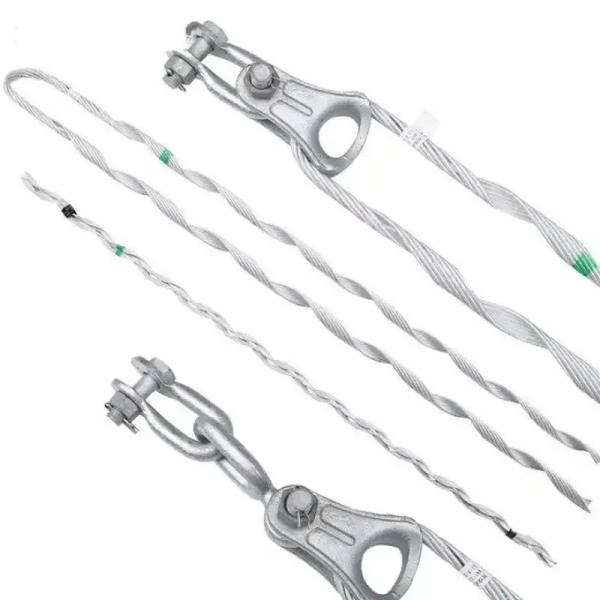 Overhead Steel Pre-Twisted Cable with Aluminum Fiber Optic Anchor Tension Wire