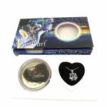 12 Horoscope Zodiac Love Wish Pearl Necklace Gift Set with Libra Locket Pendant