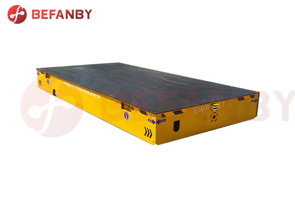 50T Die Mold Moving Battery Powered Truck On Cement Floor