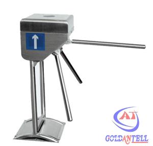 China Direction Display Effective Tripod Access System , Bus Coin turnstiles gates factory
