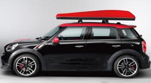 China HA125s Hard Shell Car Roof Tent , Automatic Hard Roof Top Tent Triangle Shaped factory