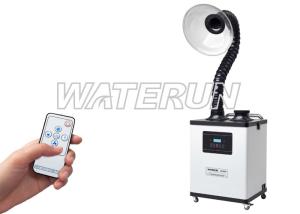 China Adjustable Digital Hair Salon Fume Extractor System Air Purifying With Handrail factory