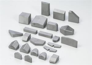 China Silvery Grey Color Tungsten Carbide Mining Bits Unique Design Dimensionally Accurate factory