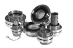 Storz Fire Hose Coupling Fittings Aluminium Material With Hose Tail / Spool