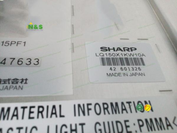 AUO SHARP LCD Display Panels LQ150X1KW10A 15 Inch Size LCM Transmissive Display