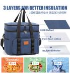 Insulated Lunch Bags Large Capacity Waterproof Double-Layer Insulated Bags Keeps