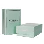 Custom silver stamping logo rigid carboard small gift package boxes