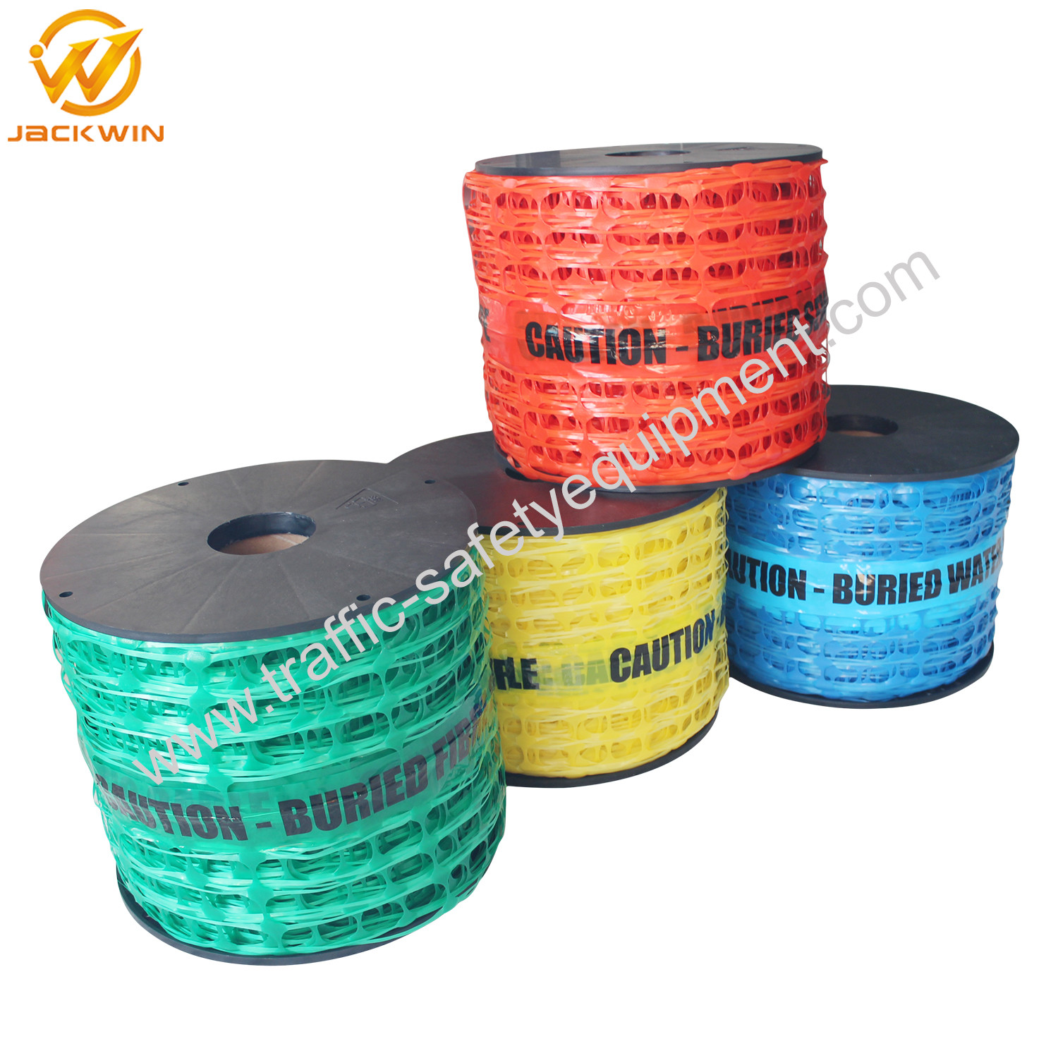 Custom Made HDPE Underground Detectable Warning Mesh for Buried Pipes