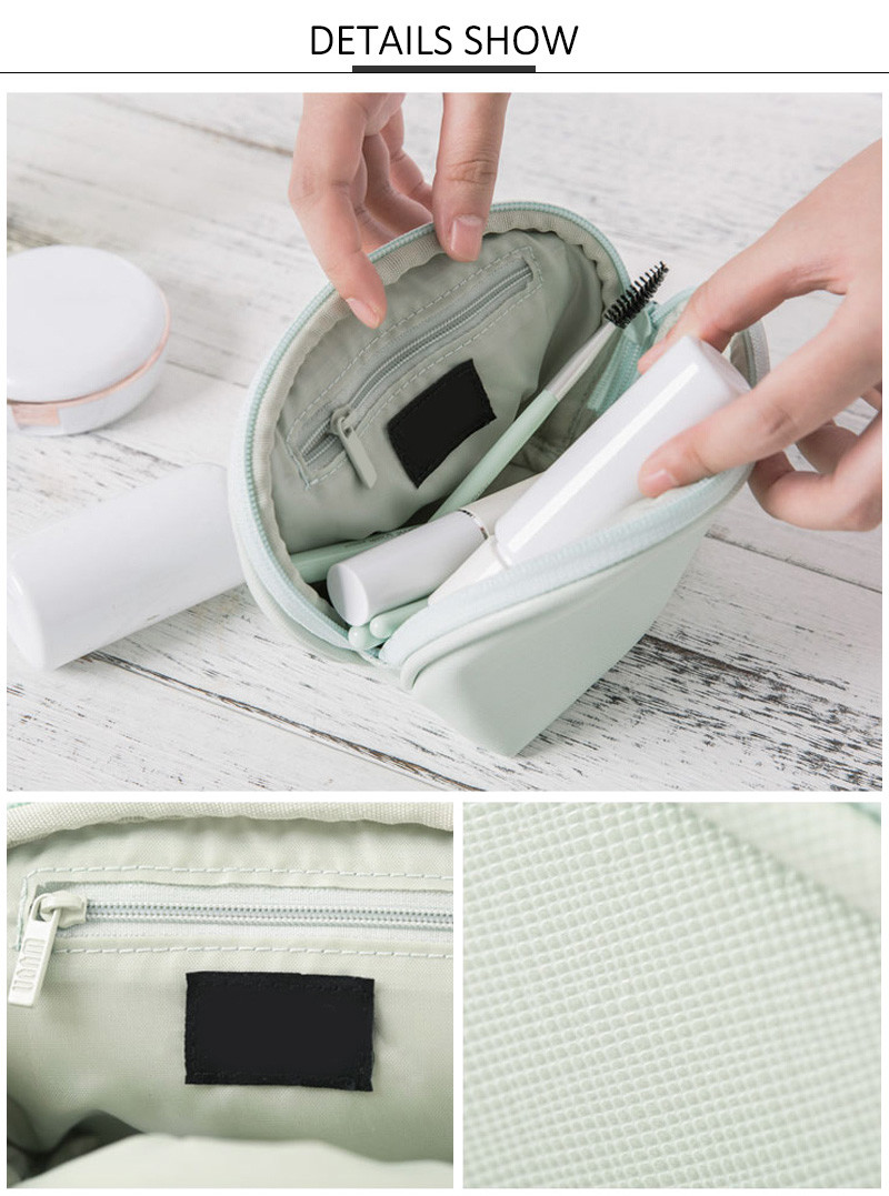 Brand Small Clutch Pouch Makeup Cosmetic Zipper Bag For Travel