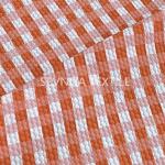 Ocean Recycled Activewear Knit Fabric Gingham Jacquard Bikini Swimwear