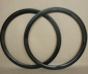China new arrival 700c 38mm carbon rims 650C for road bike 430g 23mm clincher wheel road bicycle factory