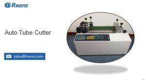 China Accurate EPDM Foam Tube Cutting Machine,Cutter For Foam Tubing factory