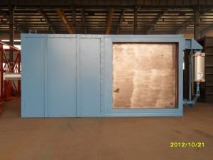 China Steel Material Desulphurization Baffle Damper Regulating Baffle Door FTJM Type factory