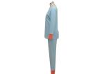 Full Length Ladies Pajama Sets Women'S 2 Piece Pajamas Plain Dyed Technics