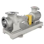 Duplex Stainless Steel Axial Flow Pump / Circulation Pump For Evaporator