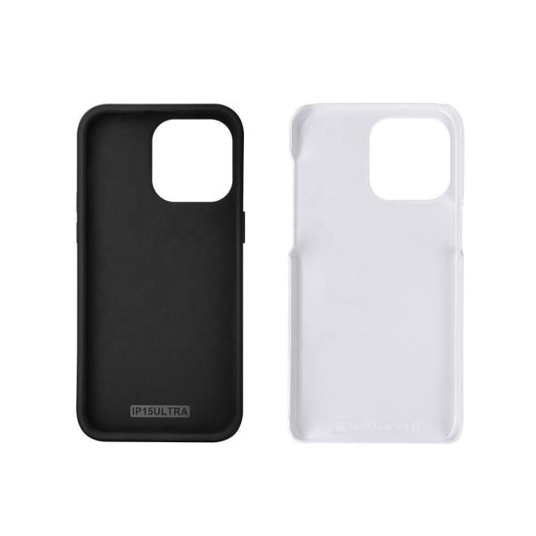 2 In 1 Tough Sublimation Phone Case Iphone 15 Blank Coated 3d Mobile Cover For Sublimation