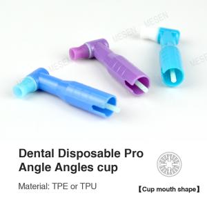 China Dental Disposable Pro Angle Angles Cup Material TPE Or TPU factory