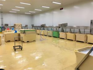 China 1000L large stainless steel vertical plastic particle color mixing machine electric mixer factory