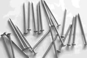 China Shank Galvanized Round Wire Nails Smooth Wrought Iron Nails factory
