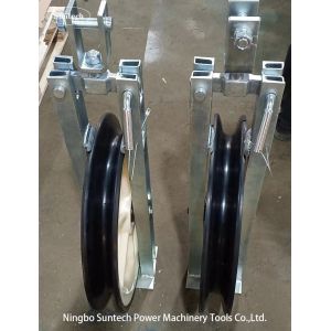 Transmissioin Line Cable Pulling Conductor Pulley Stringing Blocks