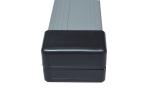 3/4 Joint Aluminum Pool Snooker Cue Case Silver Ball Box