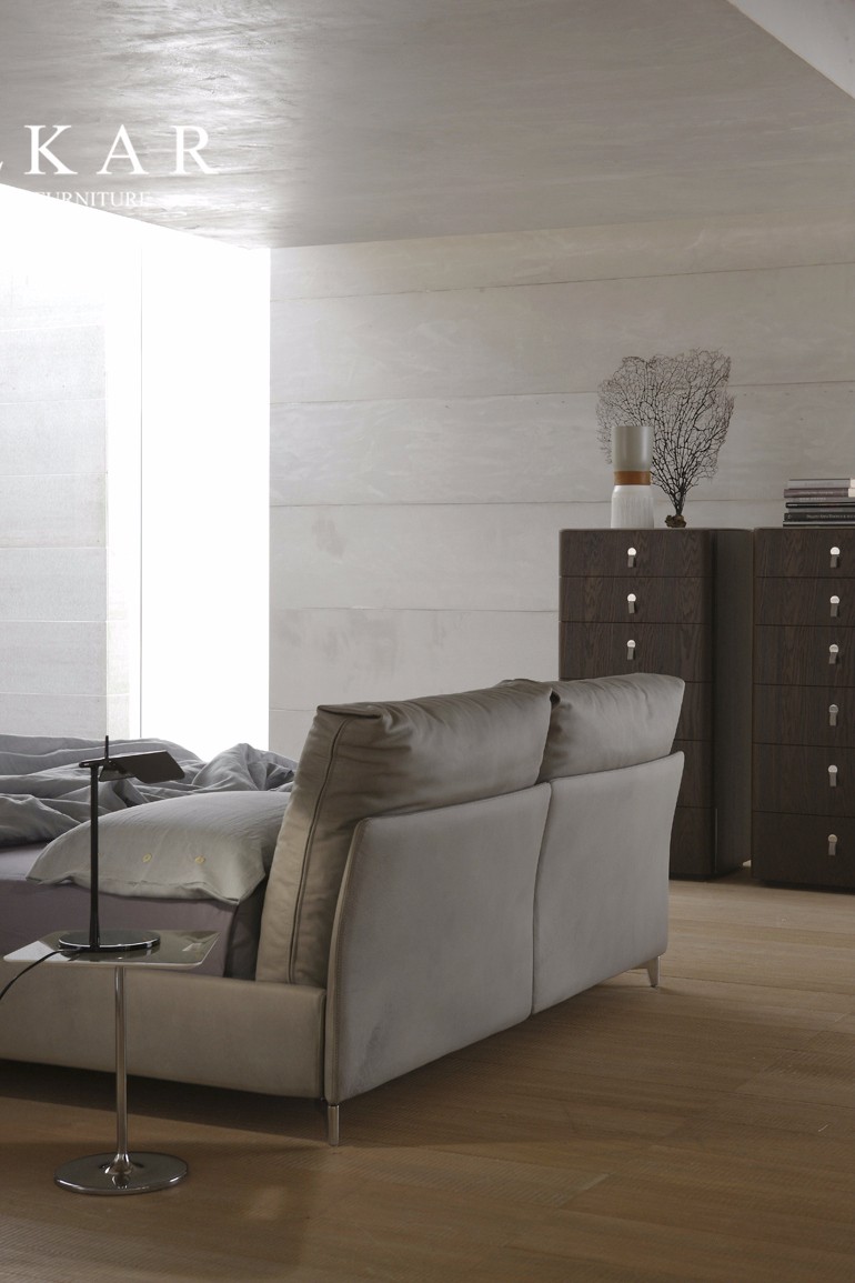 Latest Wooden Double Bed King Size ZZ-BD007