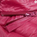 Famale Stand Collar Puffer Jacket , Plus Size Womens Windbreaker Coat
