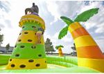Monkey Theme Inflatable Sports Games , Inflatable Bouncy Castle For Children