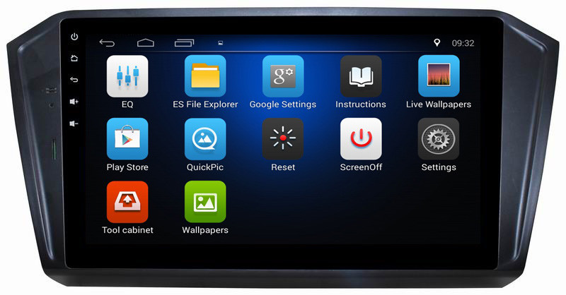Ouchuangbo car gps multi media bluetooth android 8.1 for Volkswagen Magotan 2017 support USB SWC AUX wifi 4 core CPU