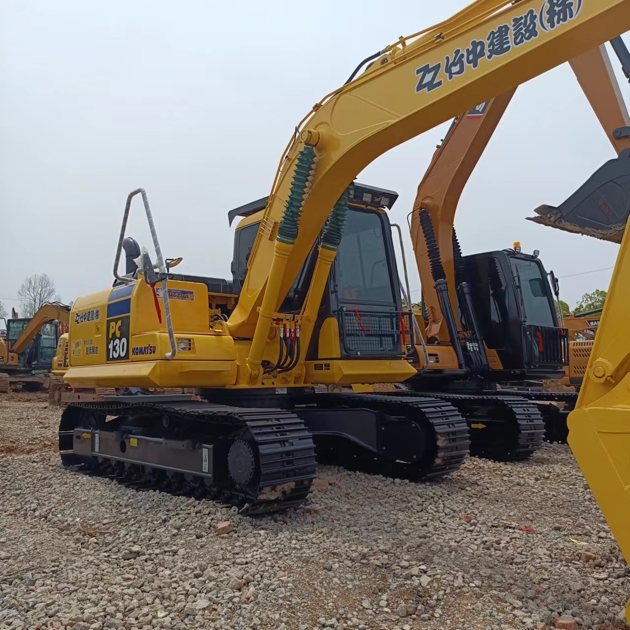 Second Hand Original Komatsu PC130 Excavator 13 Ton Used Komatsu Digger
