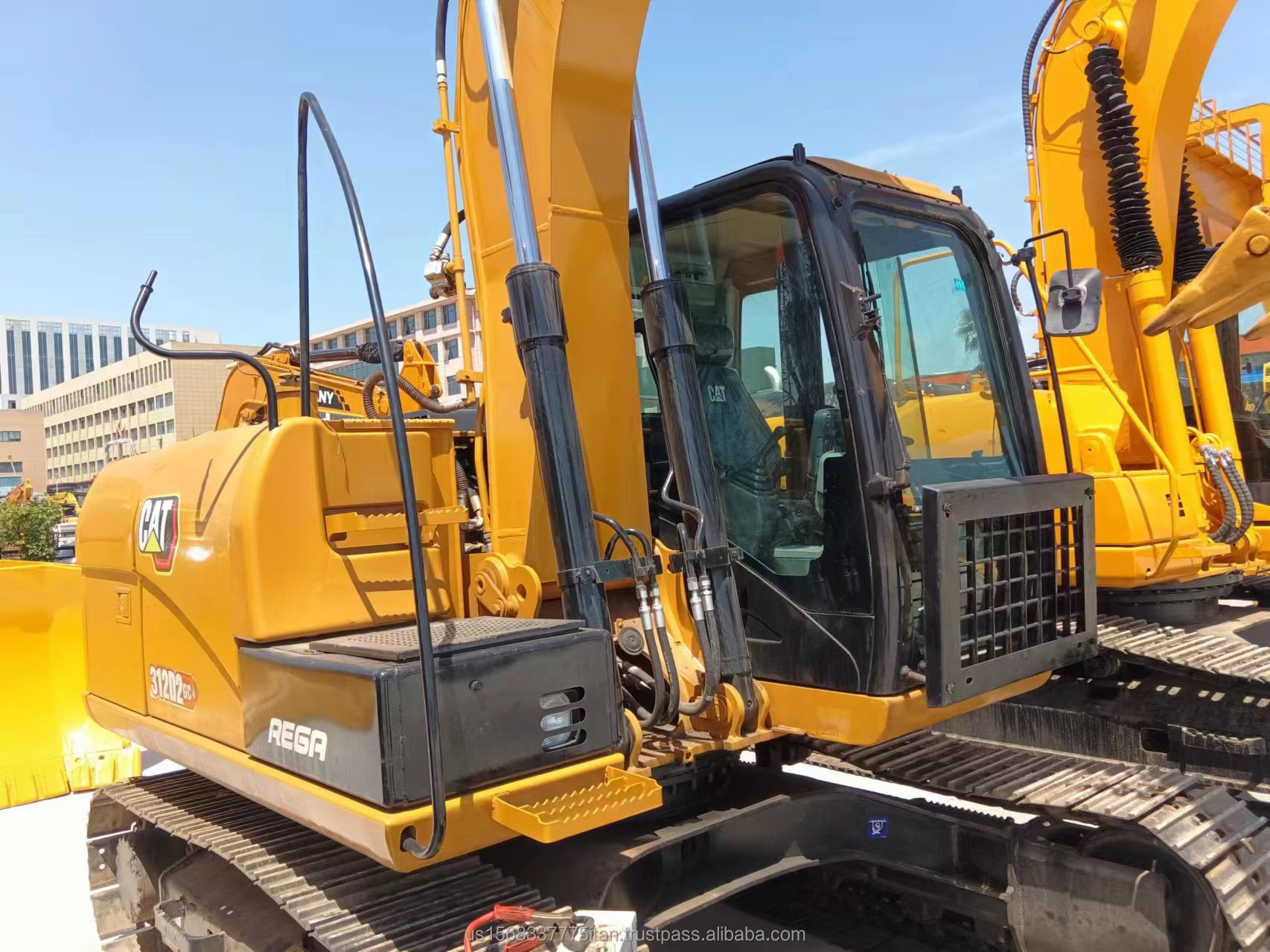 Building Material Shops Caterpillar 312D2GC Excavator Used Excavator in Good Condition