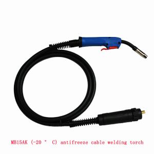 China 4M Copper Core CO2 25mm2 Gas Shielded Welding Cable factory