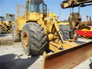 China Used CAT 814B Wheel Bulldozer For Sale with winch factory