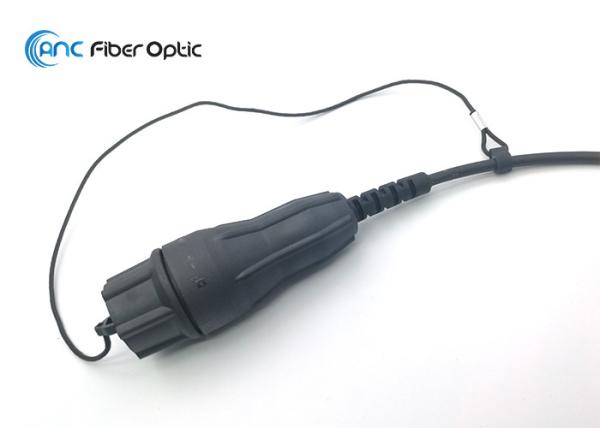 Duplex LC Fullaxs Fiber Optic Cable Connectors Ruggedised Sealing System For 4