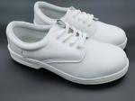 White Leather Nursing Shoes Durable Polyurethane Sole Shoes For Men And Women