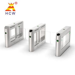 China High Security Fully Automatic System Turnstiles Gate Waist Height factory