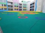 Customized Playround Sports Rubber Floor For Kindergarten School