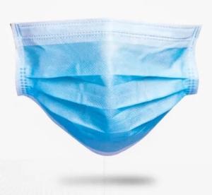China Soft 3 Ply Disposable Face Mask High Bacterial Filtration Efficiency 95 - 99.9 factory