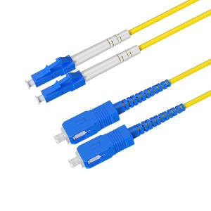 China Optical Fiber Connection Fiber Optic Patchcord SC UPC LC UPC With 5 factory