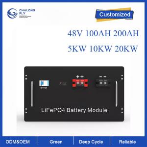 China LiFePO4 Lithium Battery 48V 5KW 10KW OEM ODM Energy Storage Lithium Iron Phosphate Battery For EV/RV/Boats/Golf Carts factory