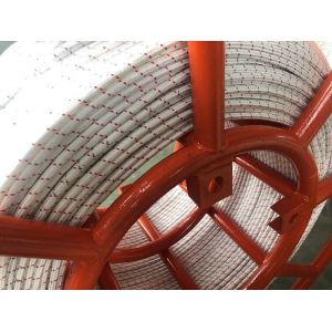 Braided Nylon Anti Twist Wire Rope Transmission Line Stringing